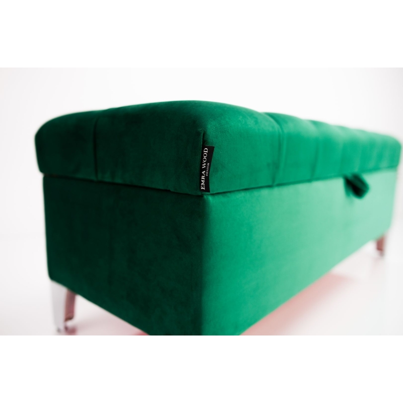 Tufted Storage Bench